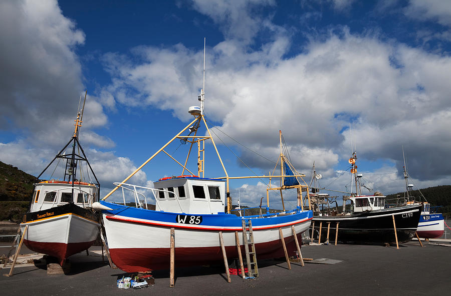 Color Image Photograph - The Harbour And Fishing Boats, Passage by Panoramic Images