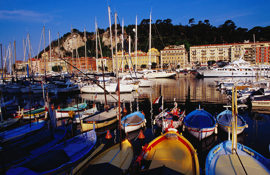 The Harbour At Bassin Lympia And Parc Photograph by Richard Ianson The Harbour At Bassin Lympia And Parc Photograph by Richard Ianson