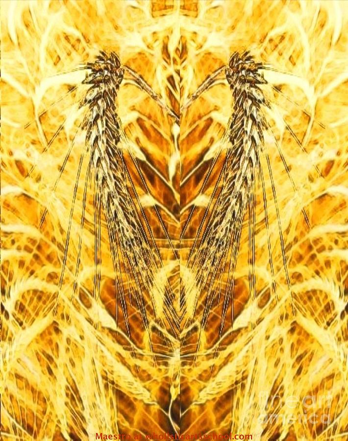The Harvest Is Plentiful The Laborers Are Few Digital Art by PainterArtist FIN
