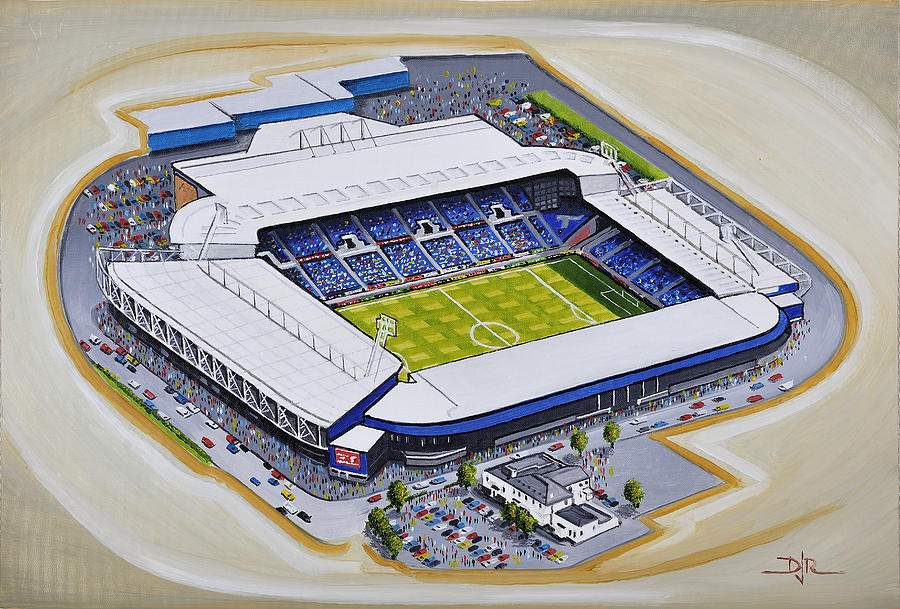 The Hawthorns - West Bromwich Albion Fc Painting