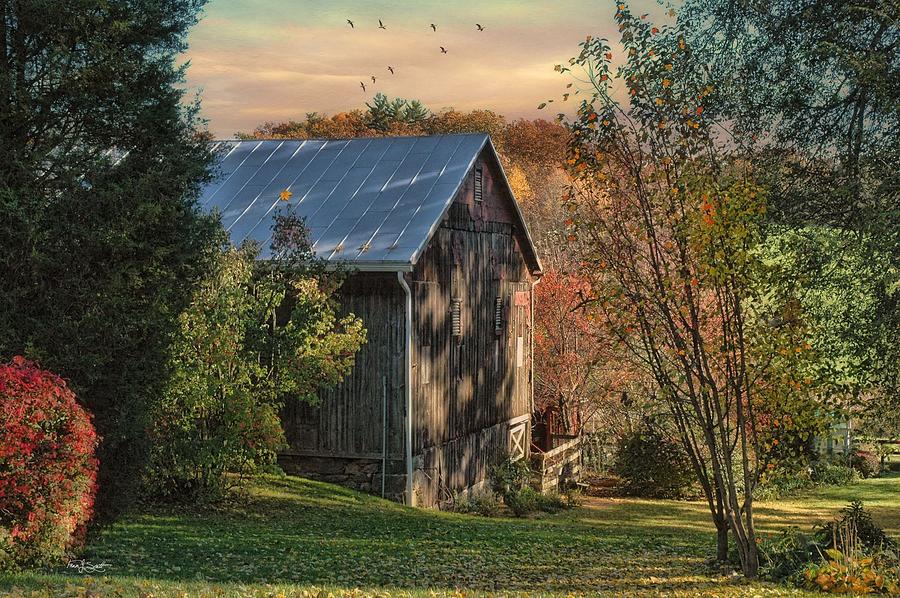 The Hay Barn Photograph by Fran J Scott