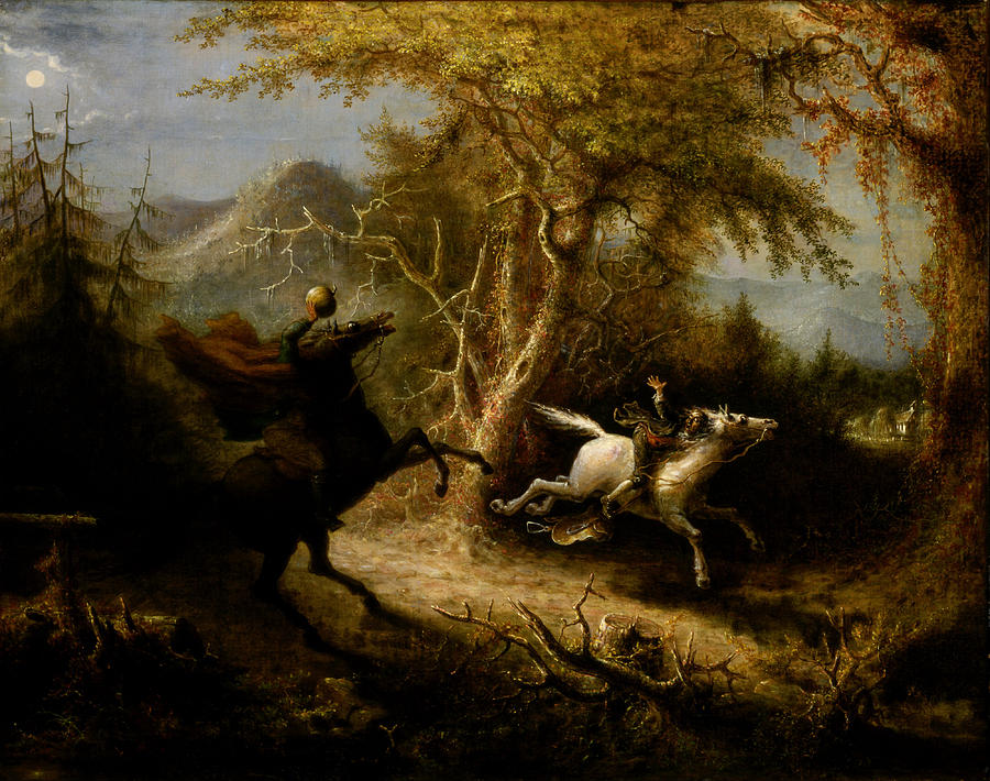 The Headless Horseman Painting by Celestial Images