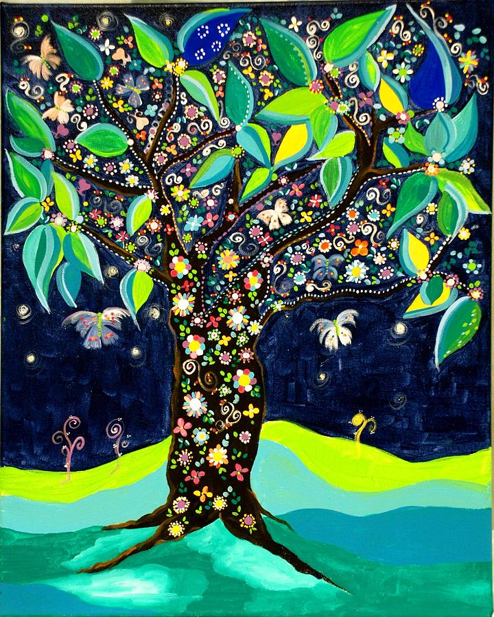 The Healing Tree Painting by Jean Jackson - Fine Art America