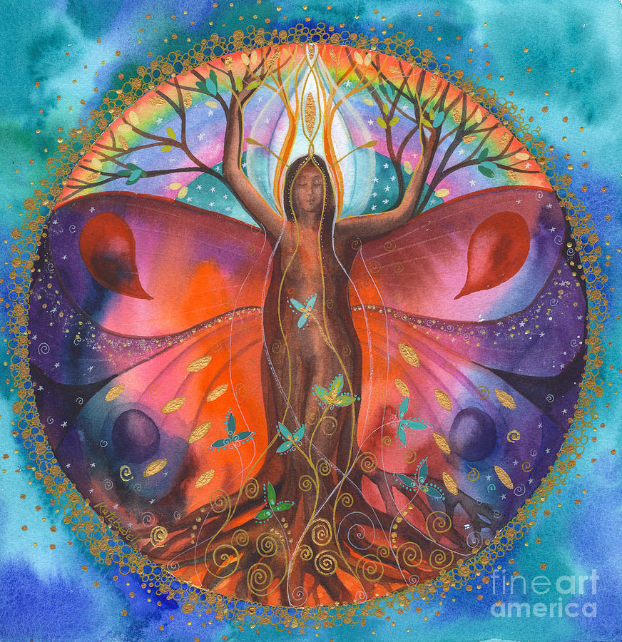 The Healing Tree Painting by Kate Bedell