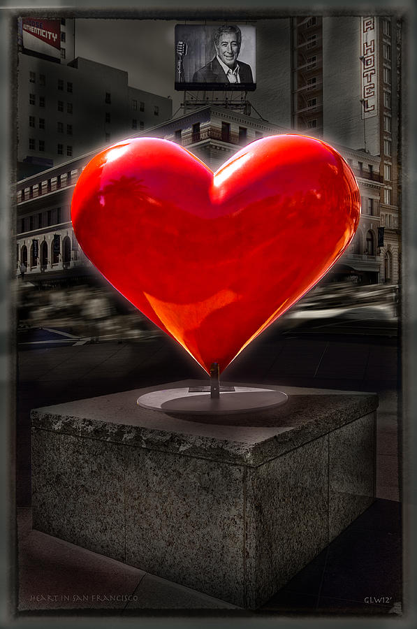 The heart of San Francisco Photograph by Gary Warnimont