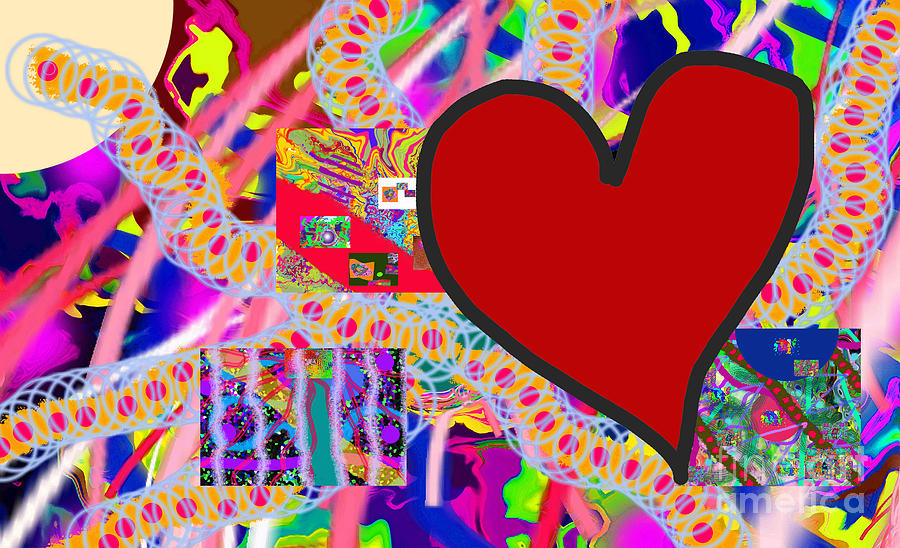 The Heart of the Matter - Art Digital Art by Walter Paul Bebirian