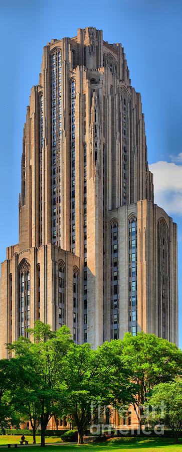 University Of Pittsburgh Photograph - U. of Pitts Historic Landmark  by Adam Jewell