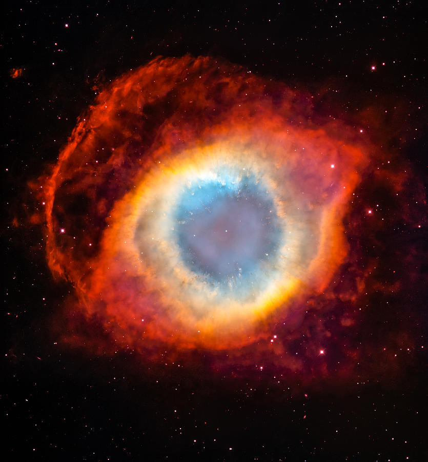 The Helix Nebula Photograph by Marco Oliveira