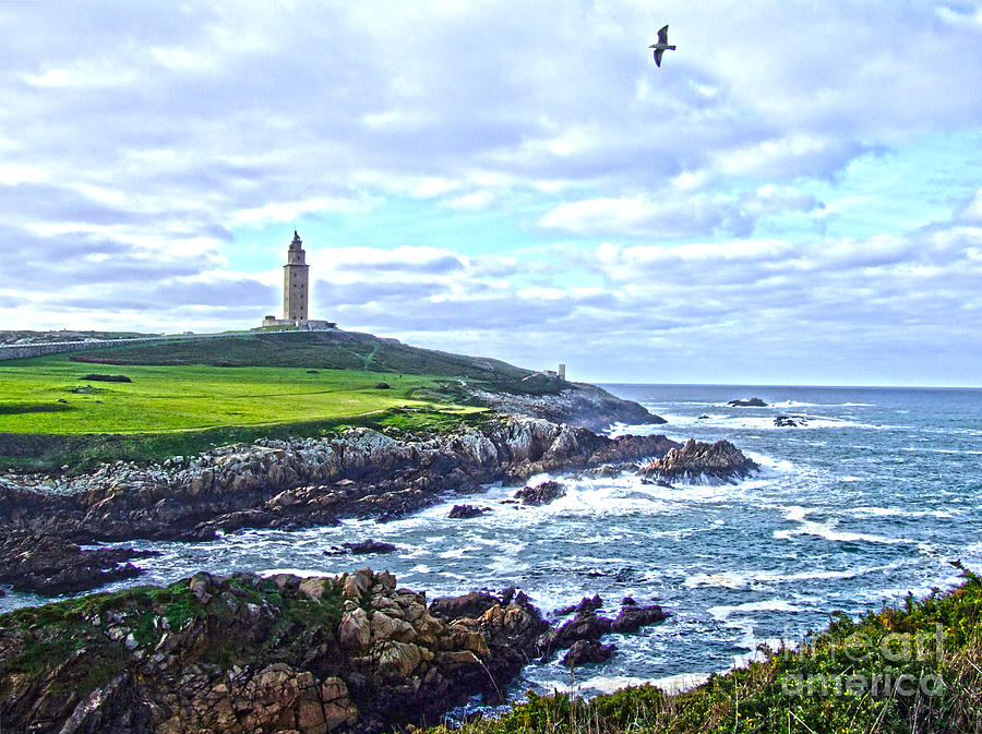 The Hercules Tower Digital Art by Andrew Middleton