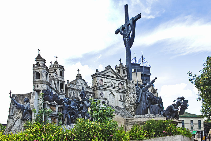 The Heritage of Cebu Monument, Cebu City Photograph by John W Banagan