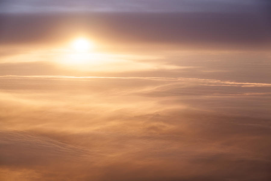 High Altitude Sunset  Photograph by Ramunas Bruzas
