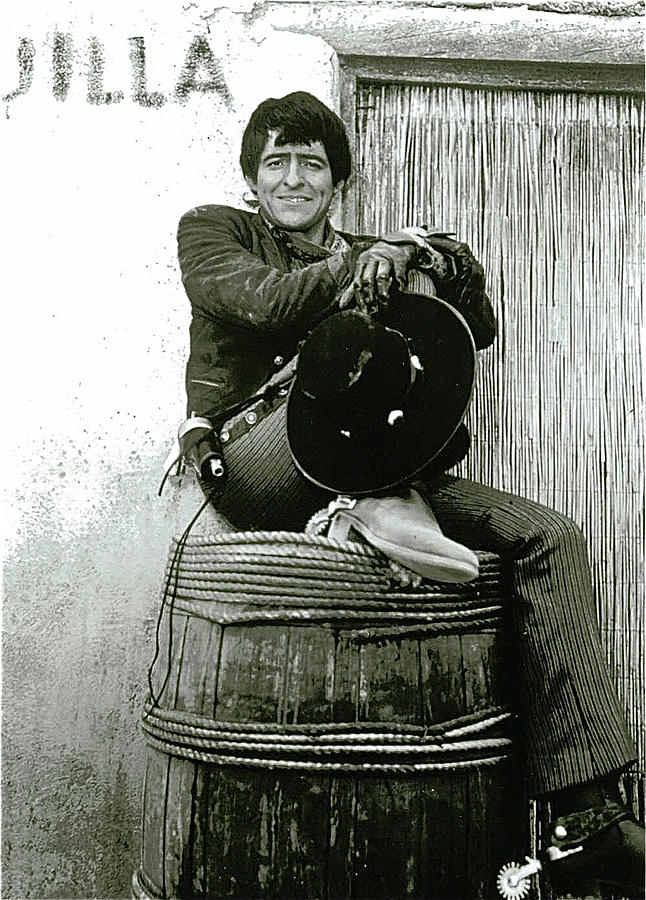 The High Chaparral Henry Darrow publicity photo number 3 Photograph by David Lee Guss