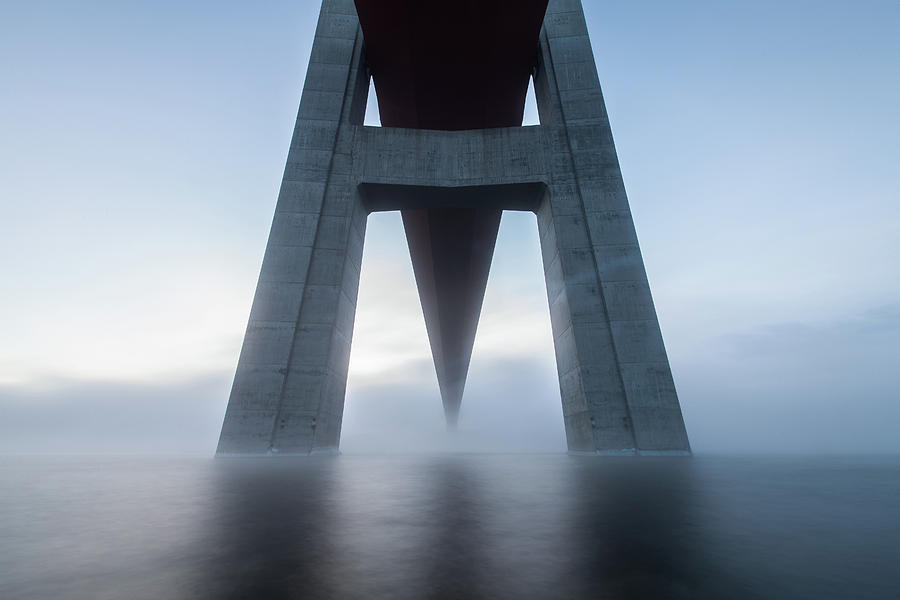 The High Coast Bridge Photograph by Joakim Orrvik