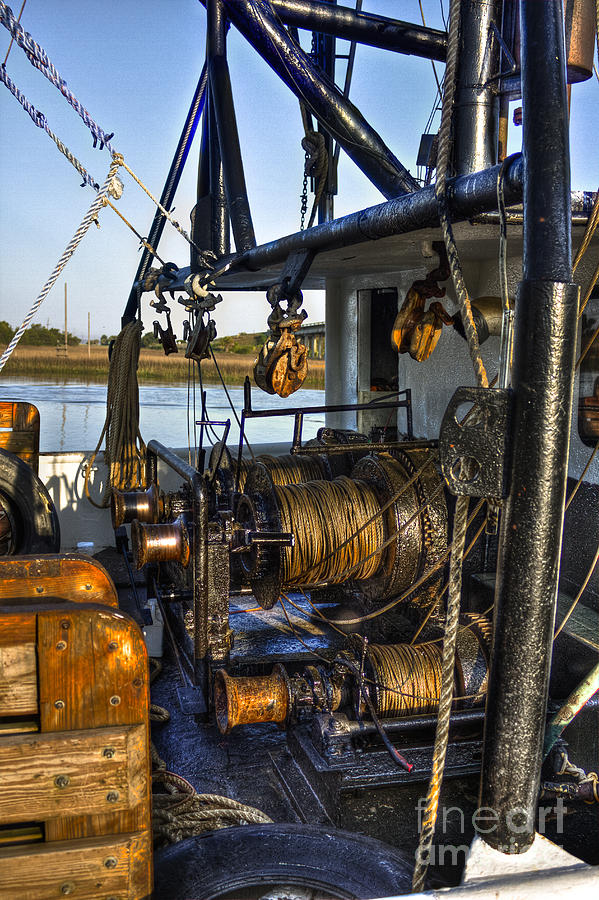 The Highways and Byways Of Shrimping Photograph by Reid Callaway