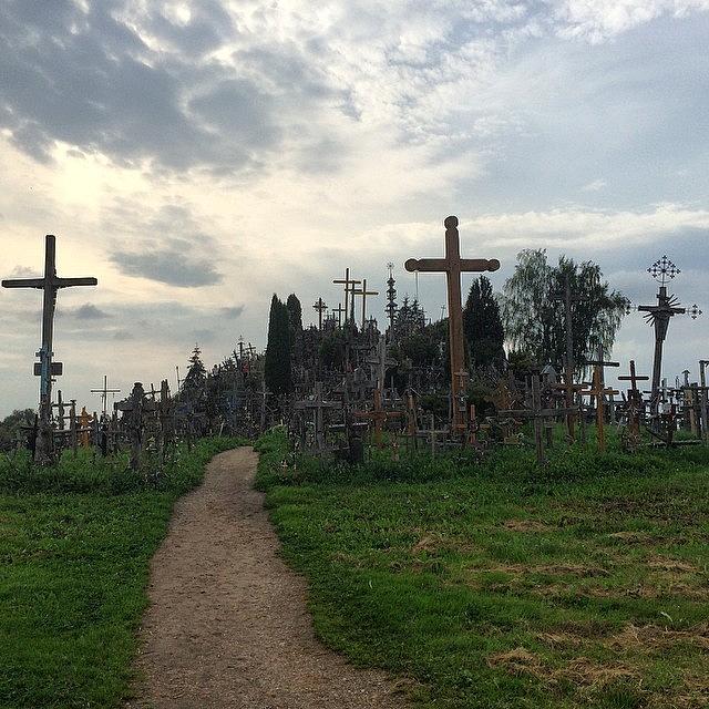 Crosses Photograph - The #hill Of #crosses (#kryžių by Ryoji Japan