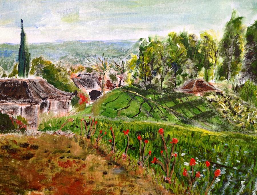 Vincent Van Gogh  - The Hills Are Alive... by Belinda Low