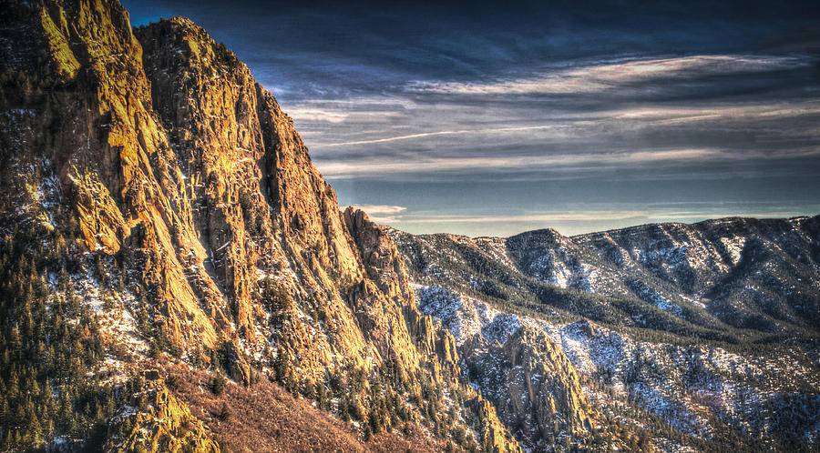 The Hills of the Sandia Mountains Photograph by Deborah Klubertanz