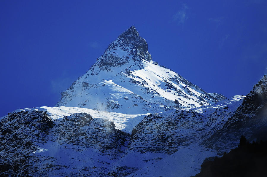 The Himalayan Matterhorn Photograph by Shakyasom Majumder