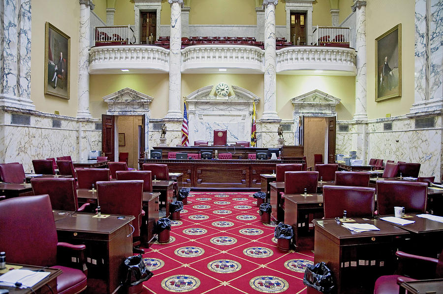 The Historic House Chamber Of Maryland Photograph by Panoramic Images ...