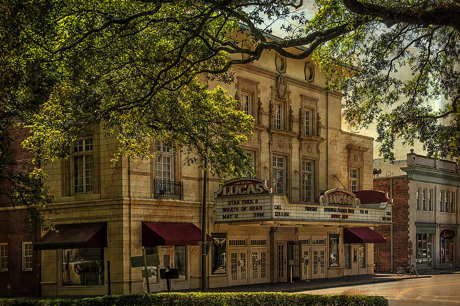 The Historic Lucas Theatre for the Arts  Photograph by Priscilla Burgers