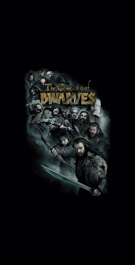The Hobbit - Company Of Dwarves Digital Art by Brand A
