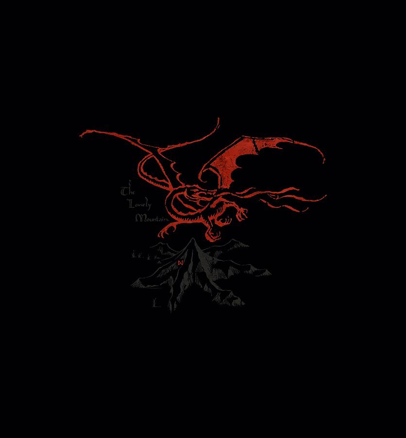 Dragon Digital Art - The Hobbit - Smaug by Brand A
