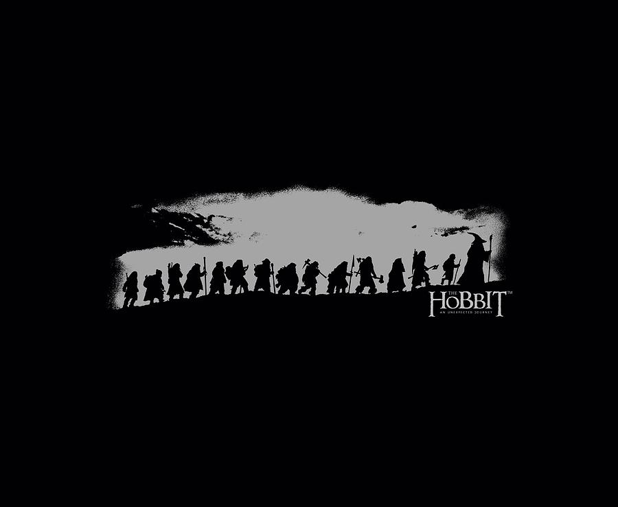 The Hobbit Digital Art - The Hobbit - The Company by Brand A