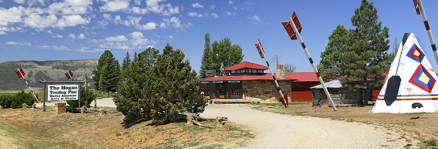The Hogan Trading Post - Marcos Photograph by Mike McGlothlen