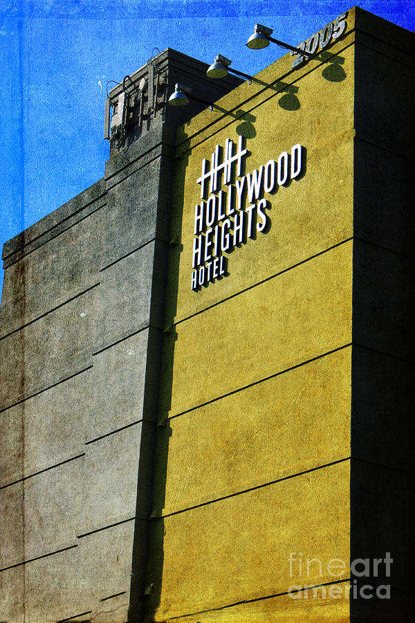 Hollywood Photograph - The Hollywood Heights Hotel by Janice Pariza