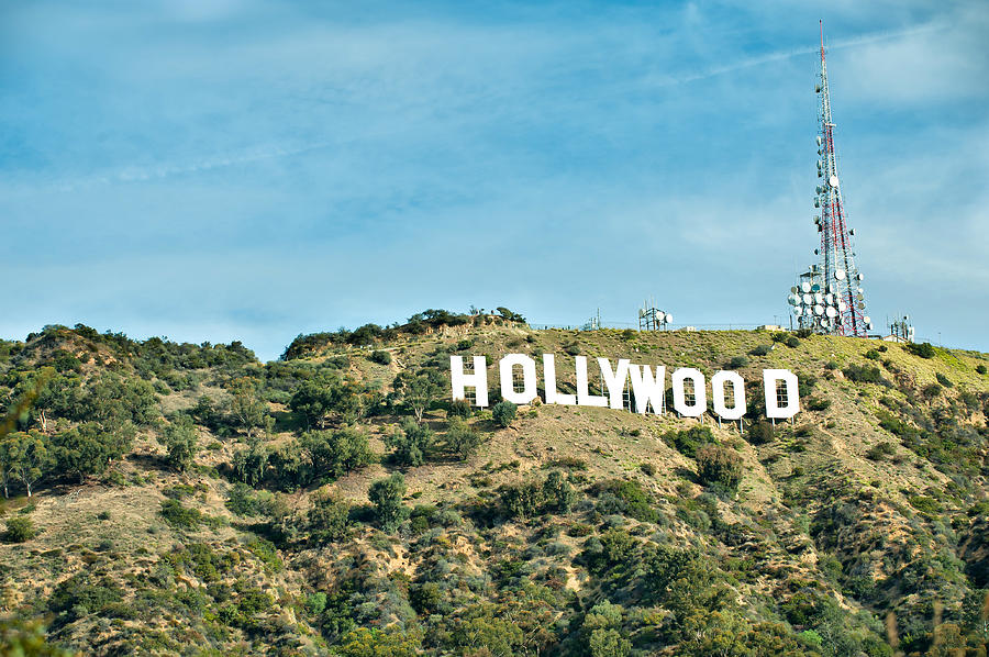The Hollywood Sign Photograph by Gregory Ballos