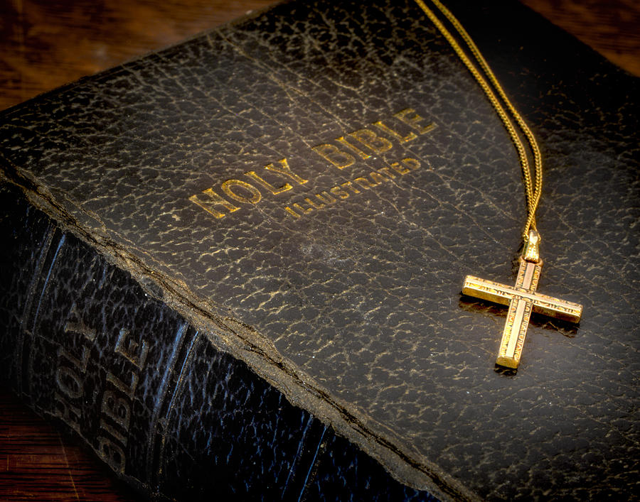 Still Life Photograph - The Holy Bible by David and Carol Kelly