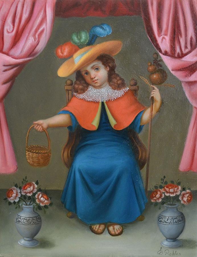 The Holy Child of Atocha Painting by Jose antonio Robles