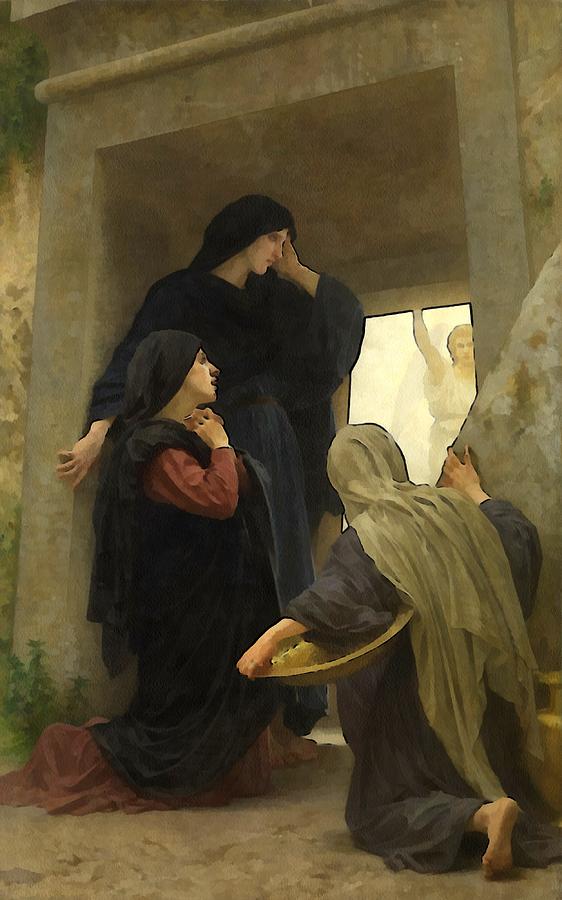 The Holy Women At The Tomb Digital Art by William Bouguereau