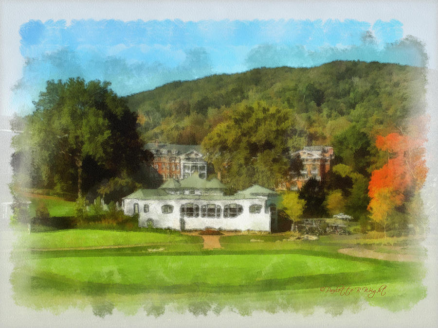 The Homestead Country Club Photograph by Paulette B Wright