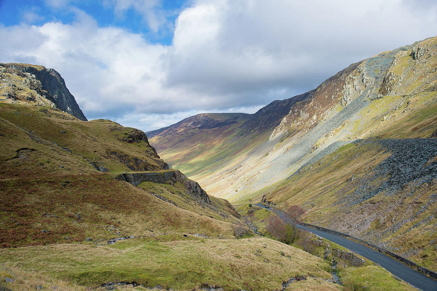 The Honister Pass Towards Buttermere Photograph by Colin Carter Photography
