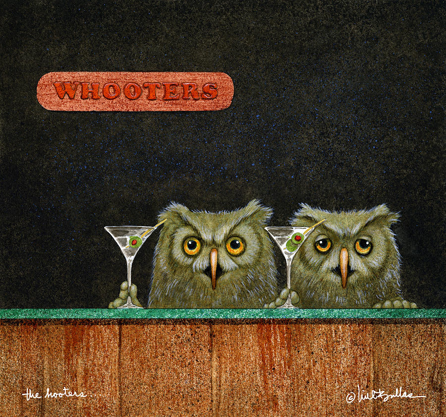 The Hooters... Painting by Will Bullas
