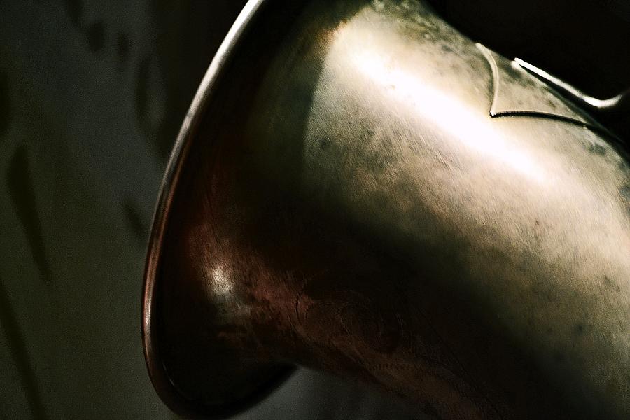 Brass Sax - The Bell 2 Photograph by Nadalyn Larsen