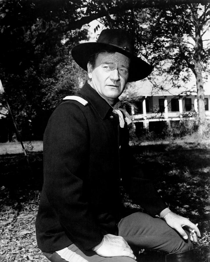 The Horse Soldiers, John Wayne, 1959 Photograph by Everett - Pixels