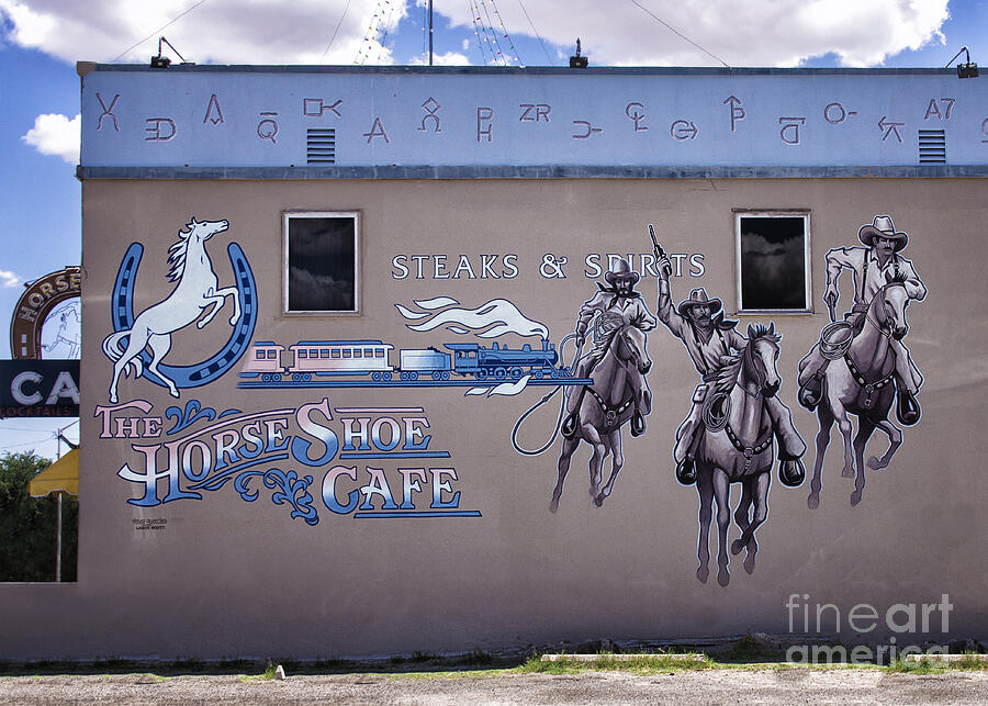 The Horseshoe Cafe of Benson Arizona Photograph by Priscilla Burgers