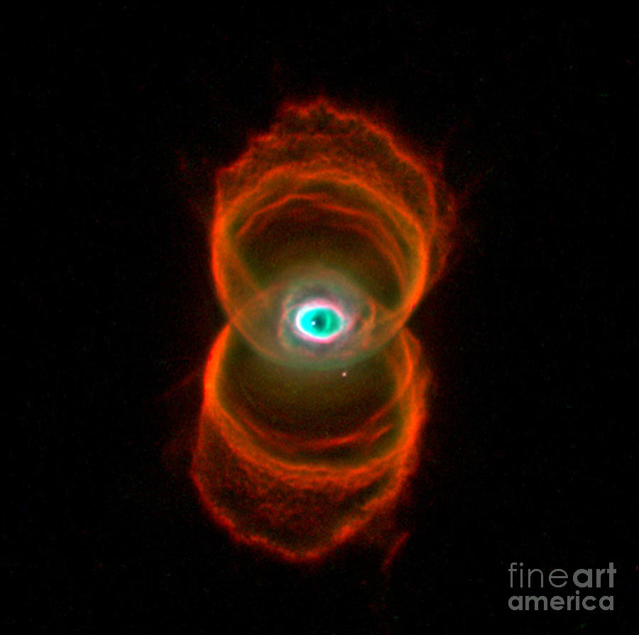 The Hourglass Nebula Mycn 18 Photograph by Science Source