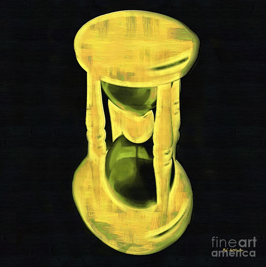 The Hourglass Painting by RC DeWinter