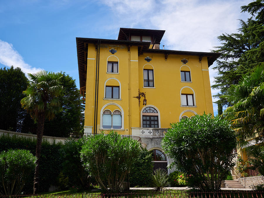 The House of Maria Callas. Sirmione. Lago di Garda Photograph by Jouko Lehto