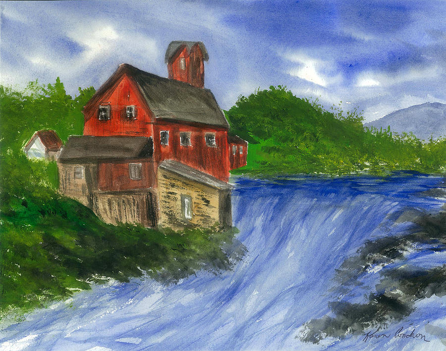 The House We Call Home Painting by Karen Condron The House We Call Home Painting by Karen Condron