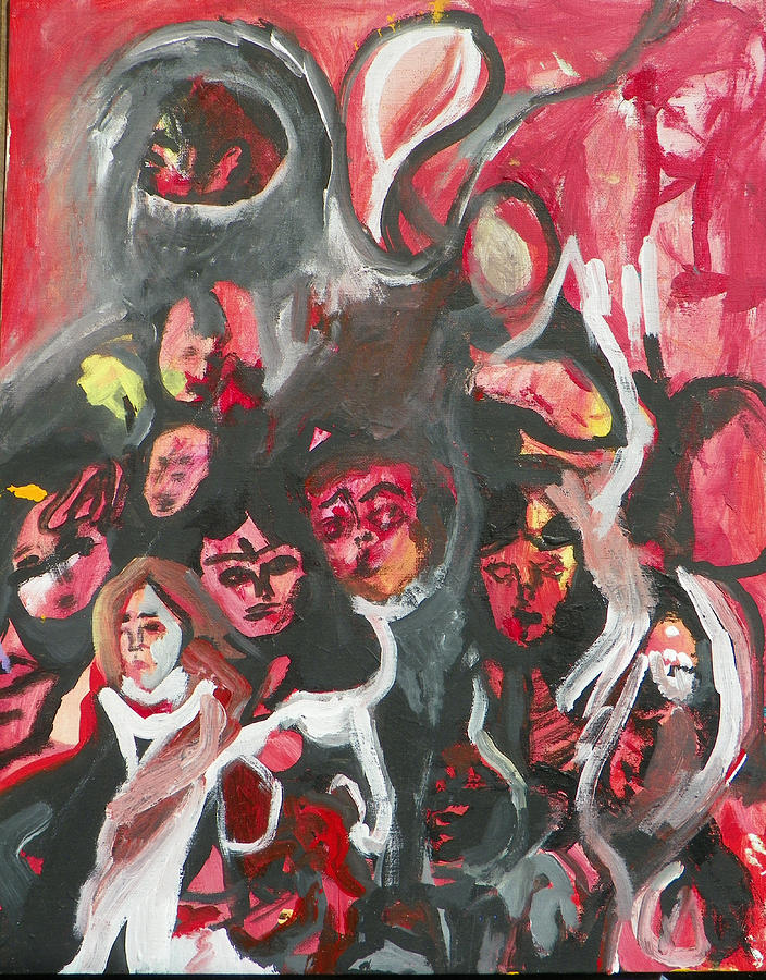 The Humanity Series - 4 Painting by Judith Redman