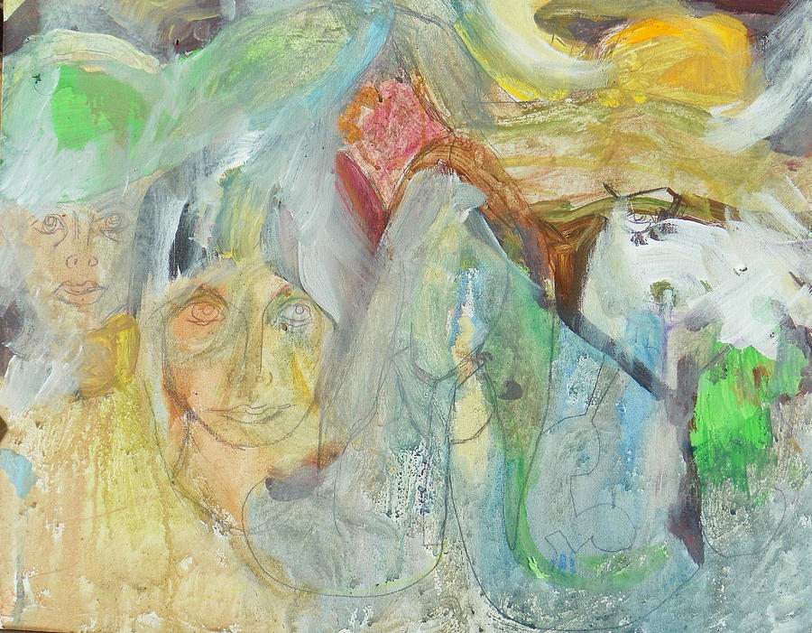 The Humanity Series - 5 Painting by Judith Redman