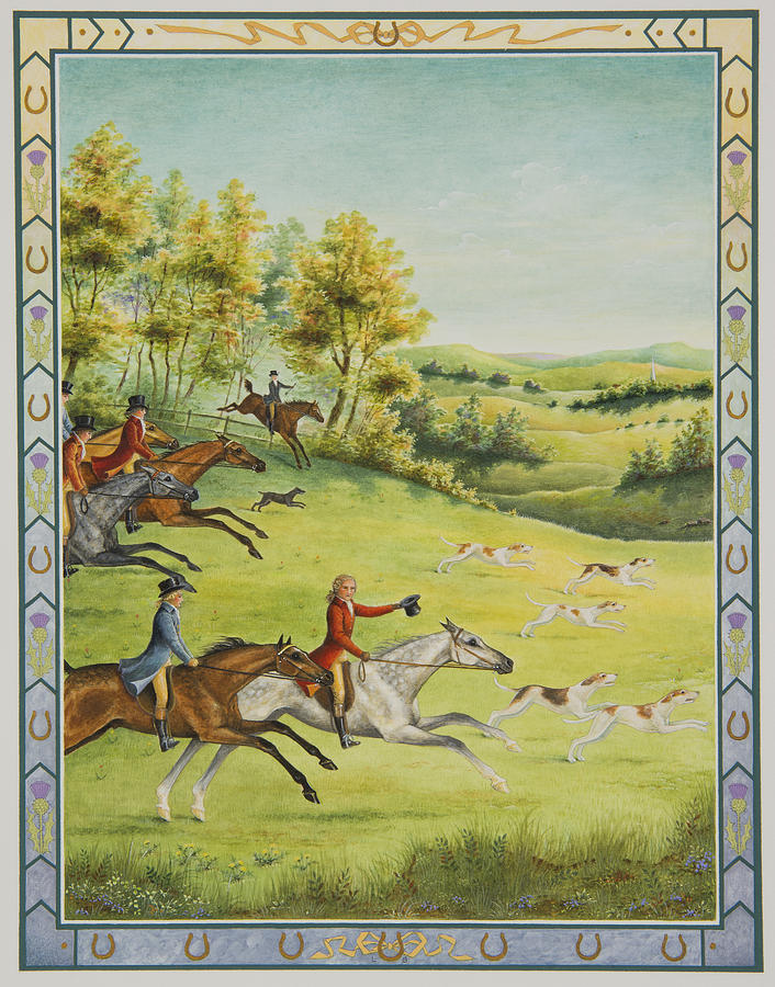 The Hunt Painting by Lynn Bywaters