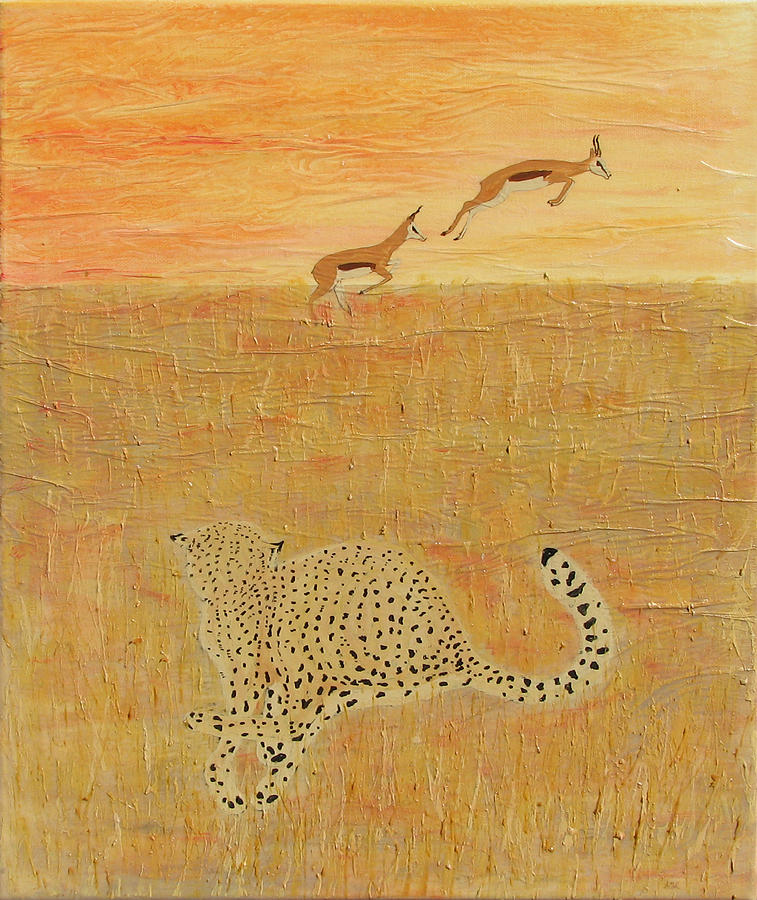 The Hunt Mixed Media by Stephanie Grant | Fine Art America