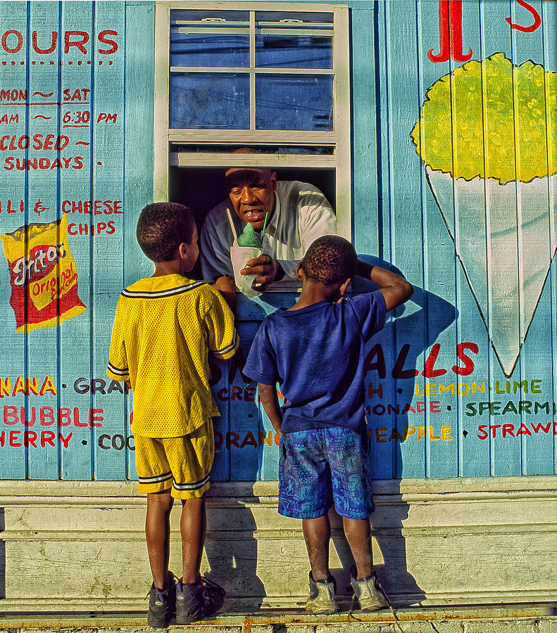 New Orleans Photograph - The Ice Cream Shop by Mountain Dreams