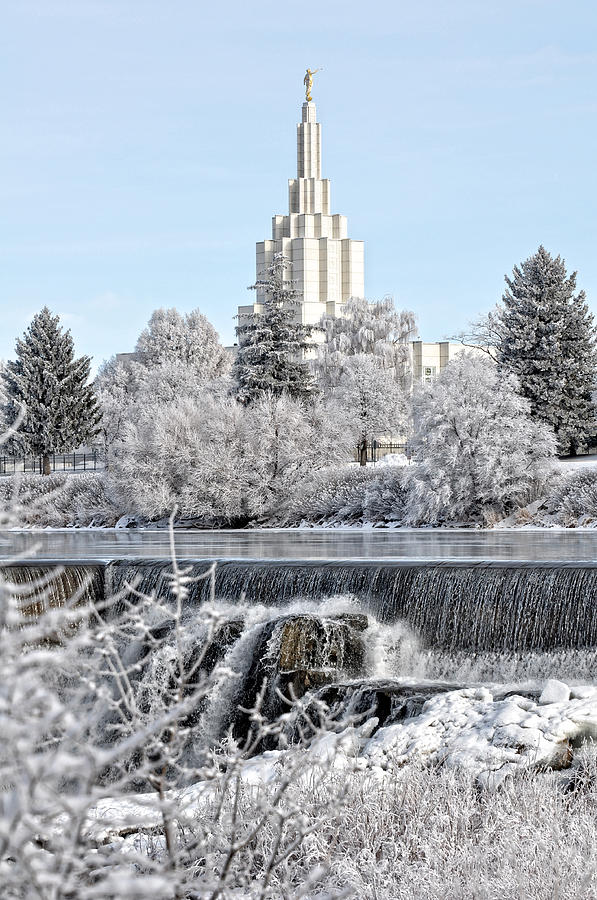 The Idaho Falls Temple Photograph by Image Takers Photography LLC Laura Fine Art America