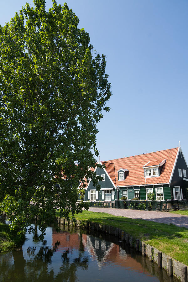 The Idyllic Dutch Village Marken Near Amsterdam Holland  Photograph by Georgia Mizuleva